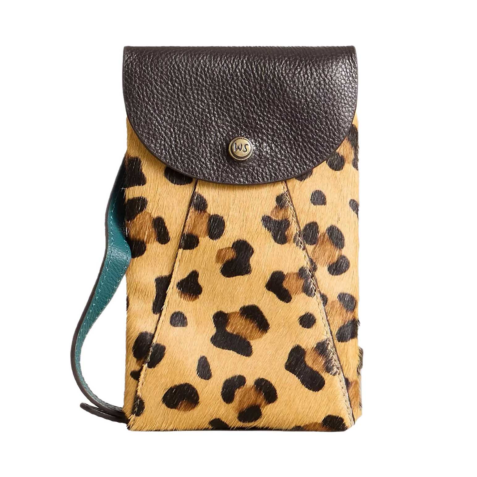 White Stuff Coco Leather Phone Bag